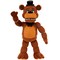Five Nights at Freddy’s: 14” Poseable Sound Plush - Classic Freddy - Makes 4 Sounds, Glow Eyes, Horror Action Figurine, Collectible Game-Inspired Toy